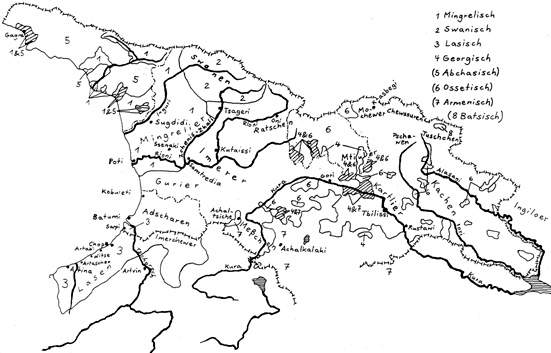 Le lingue caucasiche meridionali